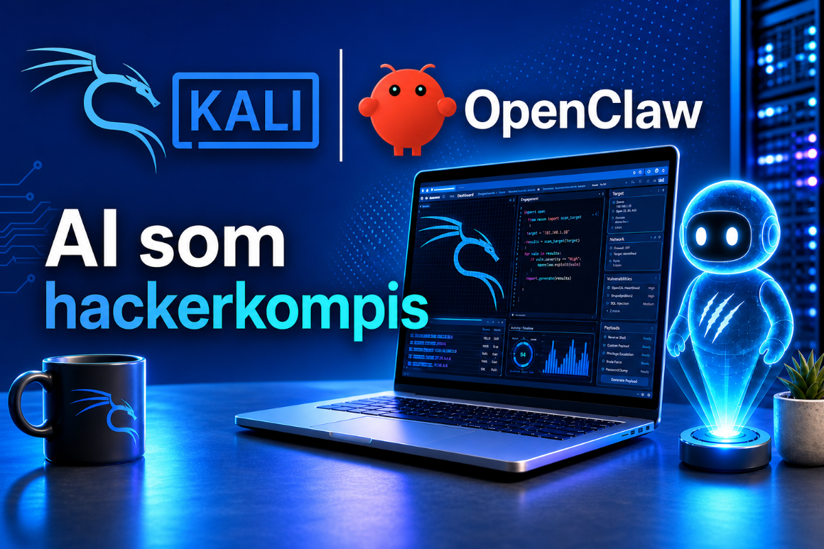 AI som hackerkompis – mina experiment med Kali och OpenClaw